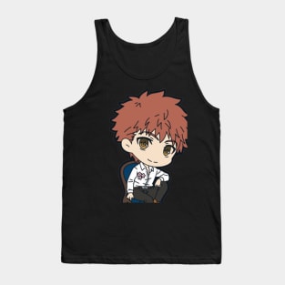 Shirou Emiya Sticker Tank Top